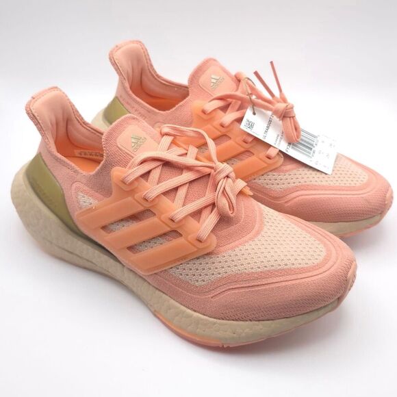 NWT Adidas Women’s Size US 8 Sneakers ULTRABOOST 21 Running Pink FY3953